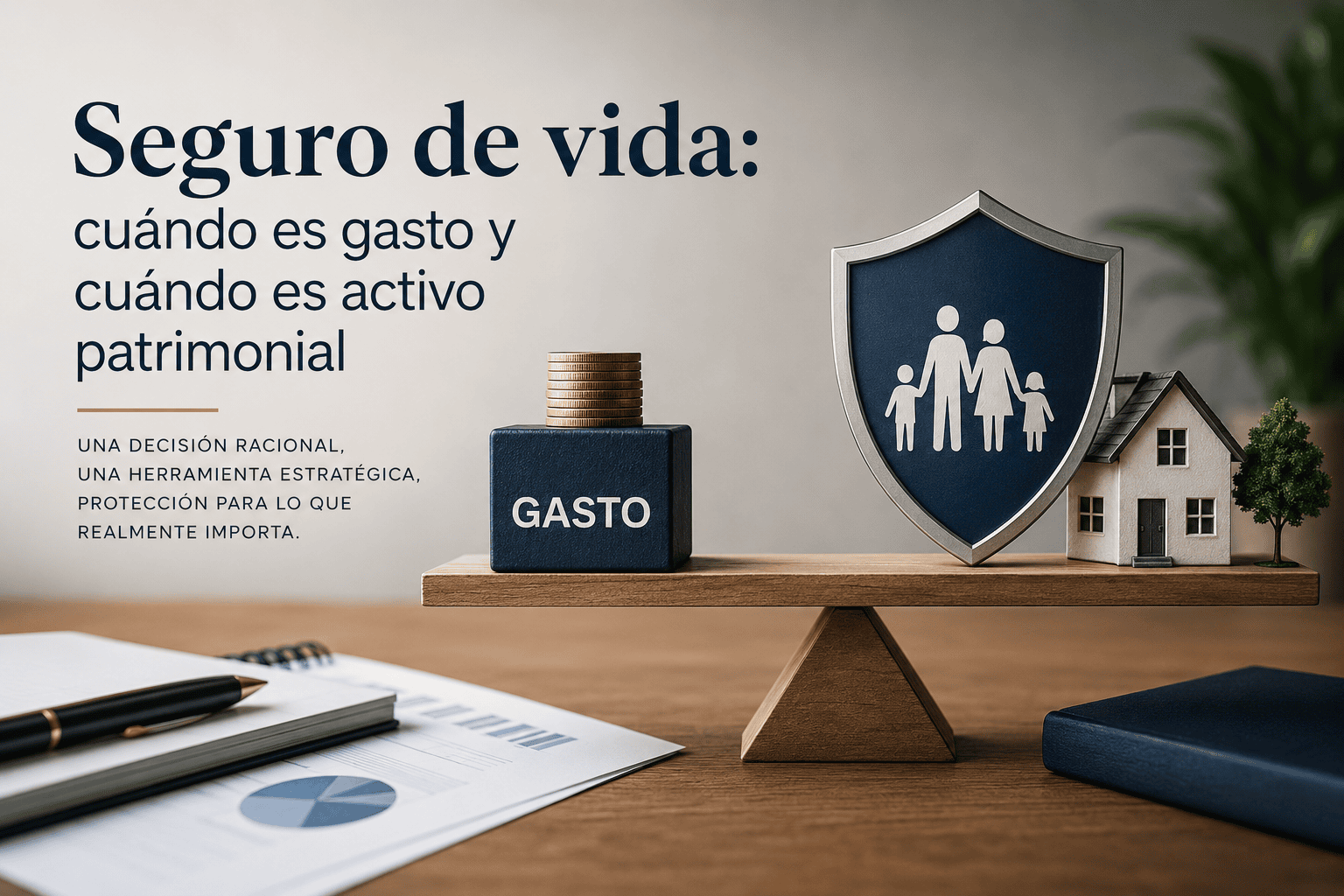 Seguro de Vida: cuándo es gasto y cuándo es activo patrimonial